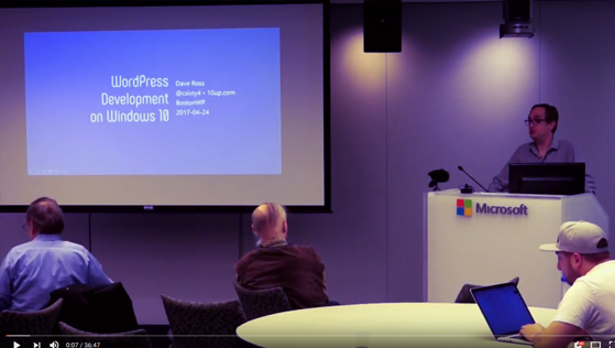 Windows 10 for WordPress Development